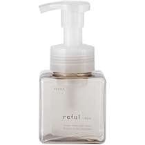 Amazon｜[ケユカ] KEYUCA reful 丸ボトル ディスペンサー (440ml) 透明